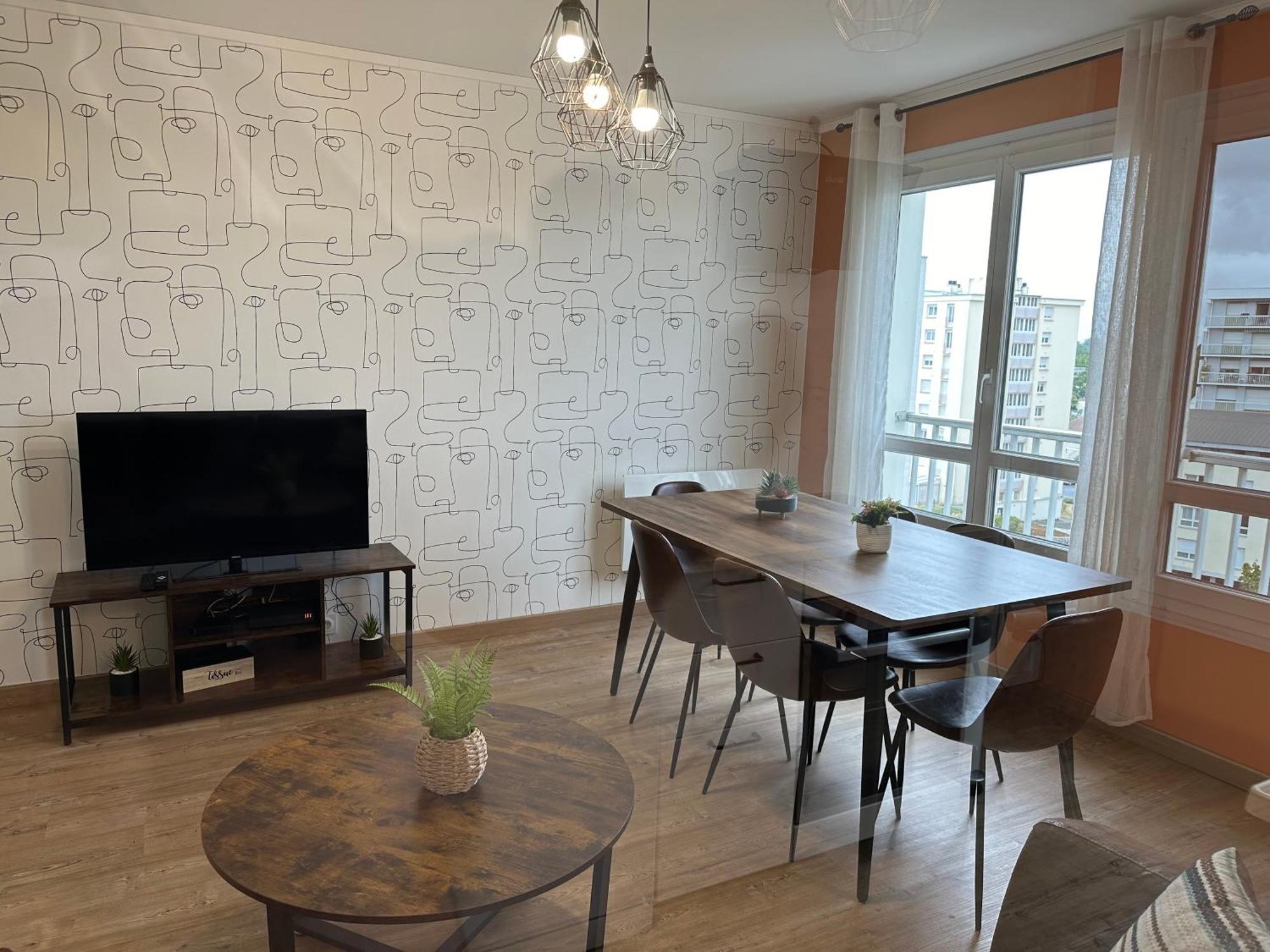 Le Grand Parc 13 - 2 Chambres - Wifi - Parking Châteauroux المظهر الخارجي الصورة